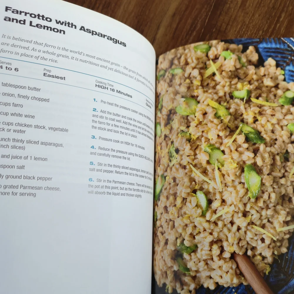 Comfortable Under Pressure Cookbook by Meredith Laurence First Edition
